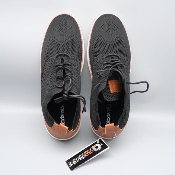 NWT Akademiks Men's Olney Wingtip Knit Oxford Size 11 - Picture 6 of 12